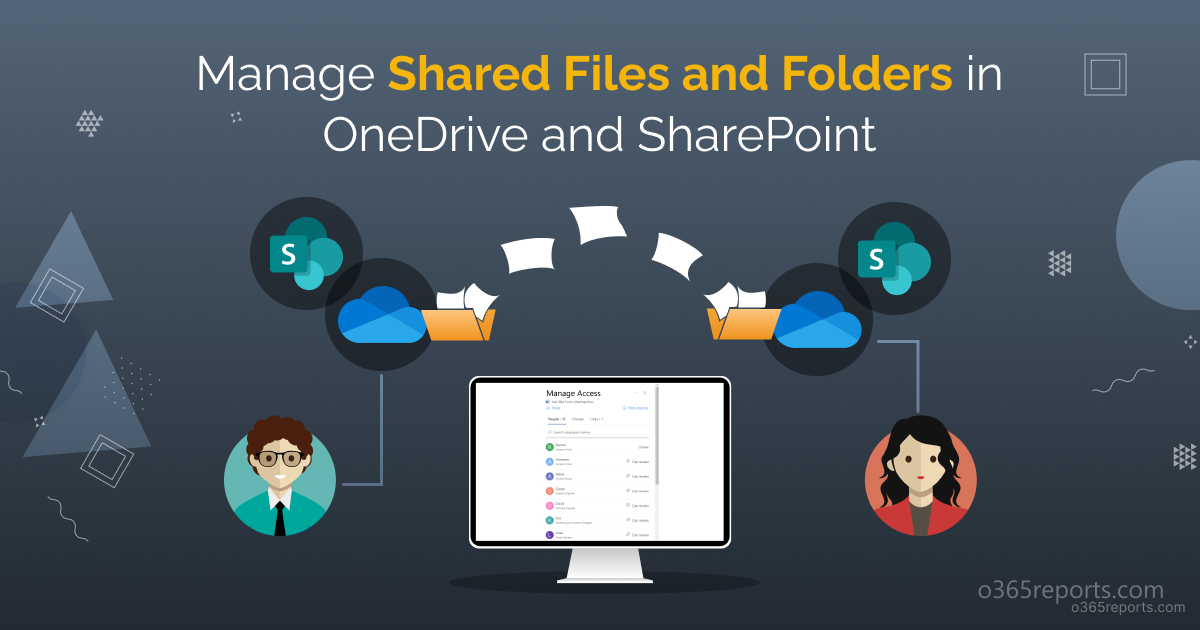 shared folder like a file server image for sharepoint and onedrive webpage