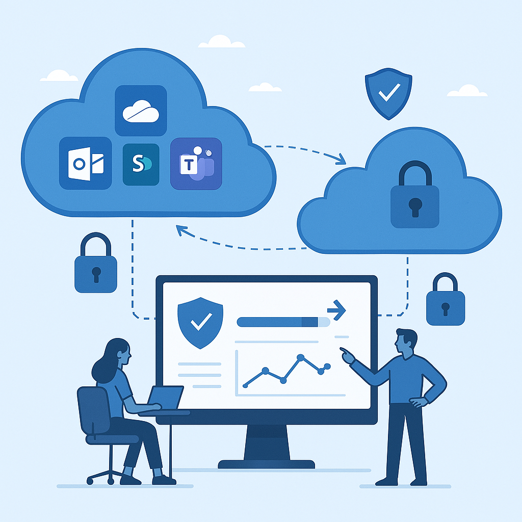 CLOUD BACKU[P PICTURE FOR MICROSOFT 365 PAGE