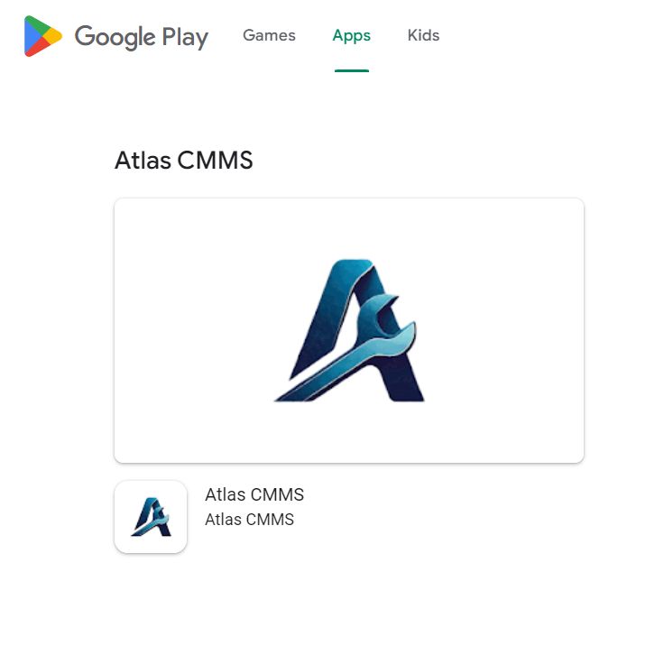 mobile app image for atlas cmms page